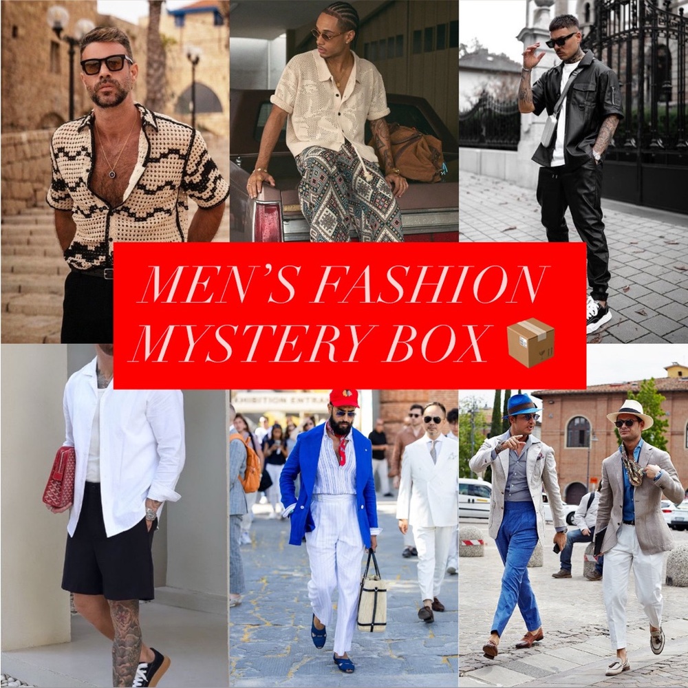 - - 5LB INVENTORY BOXES FOR MEN NEW WITH TAGS & NWOT
FASHION FORWARD